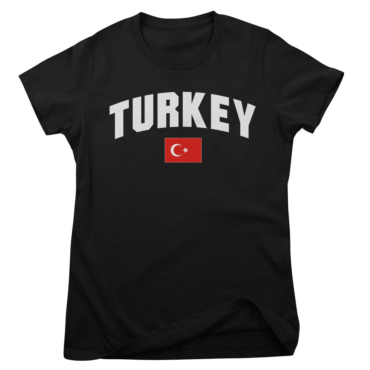 Turkey Flag Girly Tee