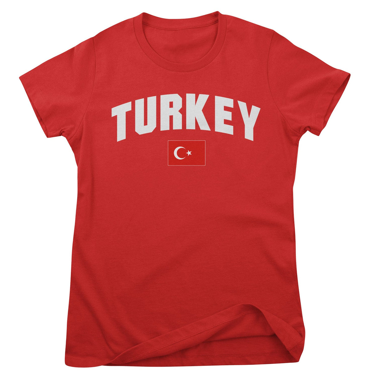 Turkey Flag Girly Tee