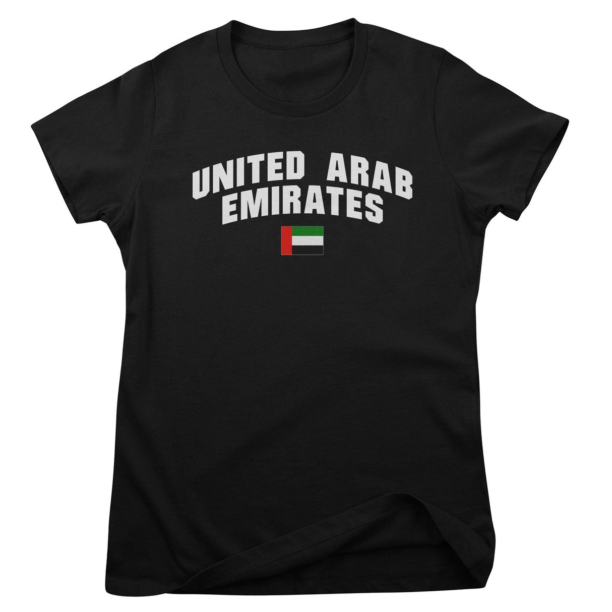United Arab Emirates Flag Girly Tee