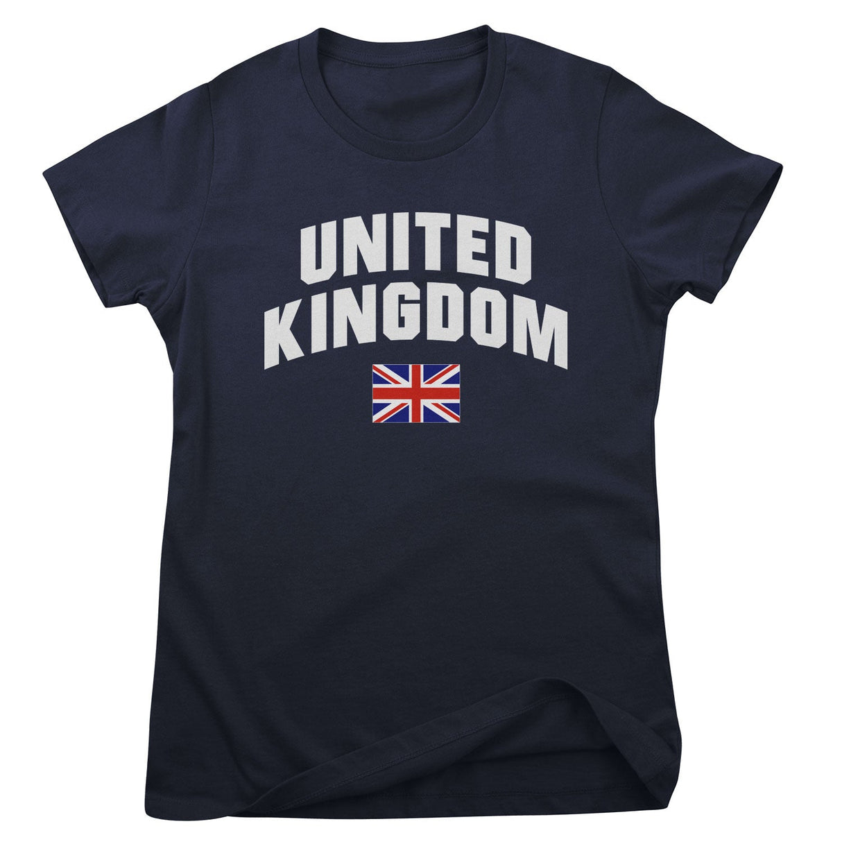 United Kingdom Flag Girly Tee