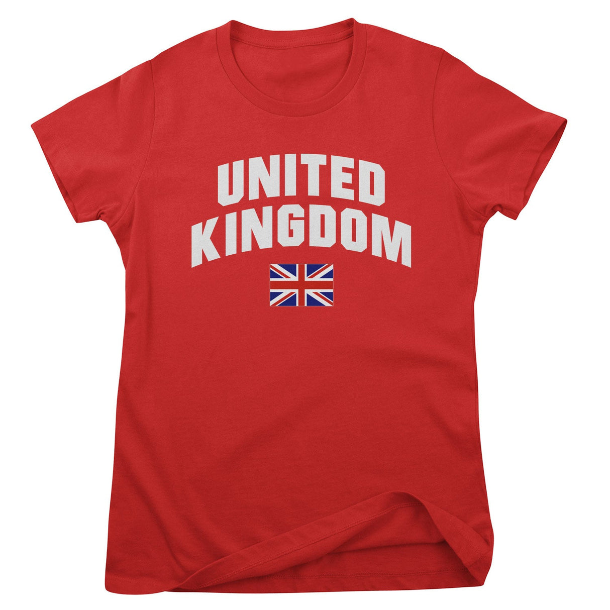 United Kingdom Flag Girly Tee