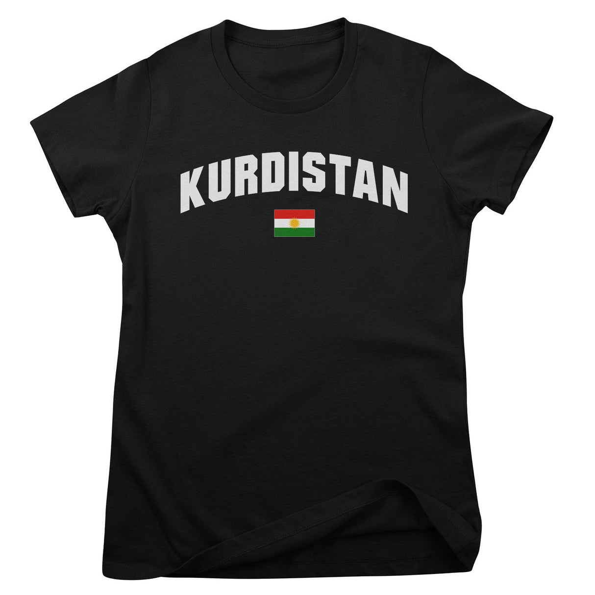 Kurdistan Flag Girly Tee