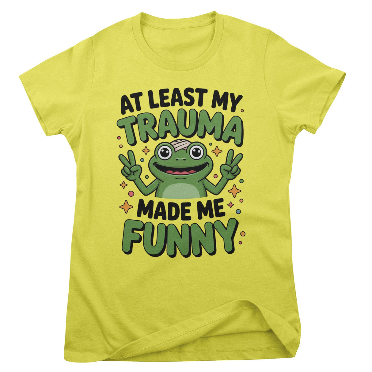 Trauma Made Me Funny Girly Top