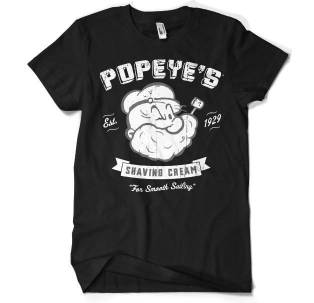 Popeye's Shaving Cream Big & Tall T-Shirt