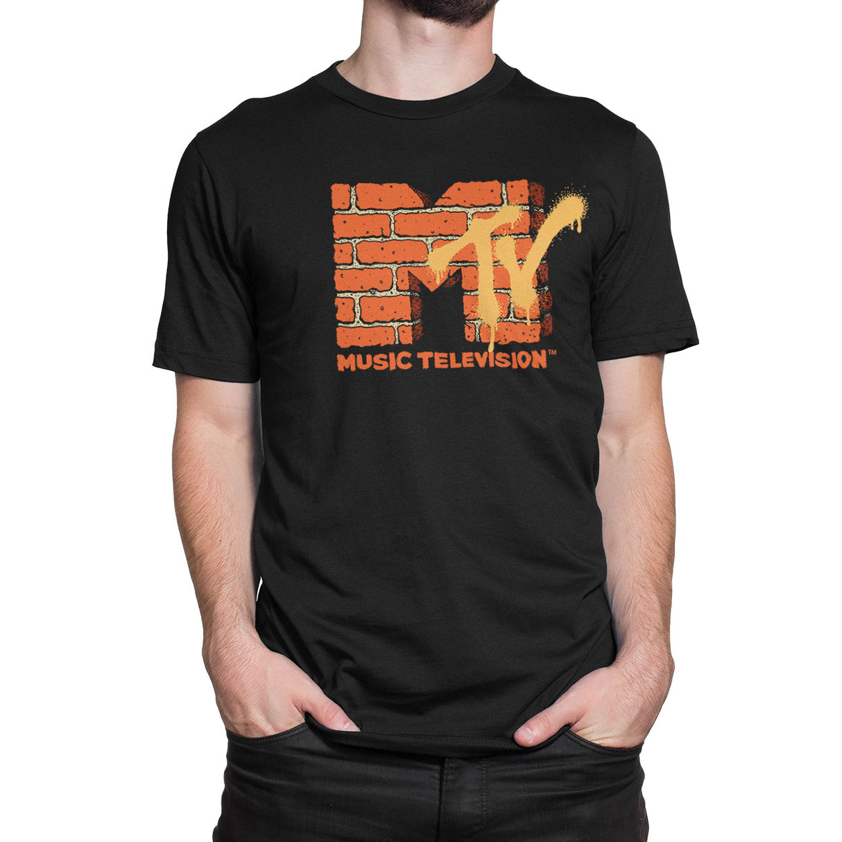 MTV Bricks Logo T-Shirt