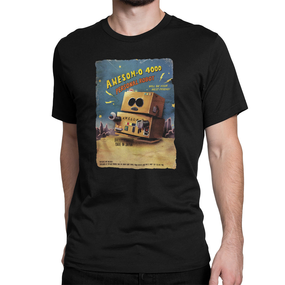 A.W.E.S.O.M.-0 4000 Personal Robot T-Shirt