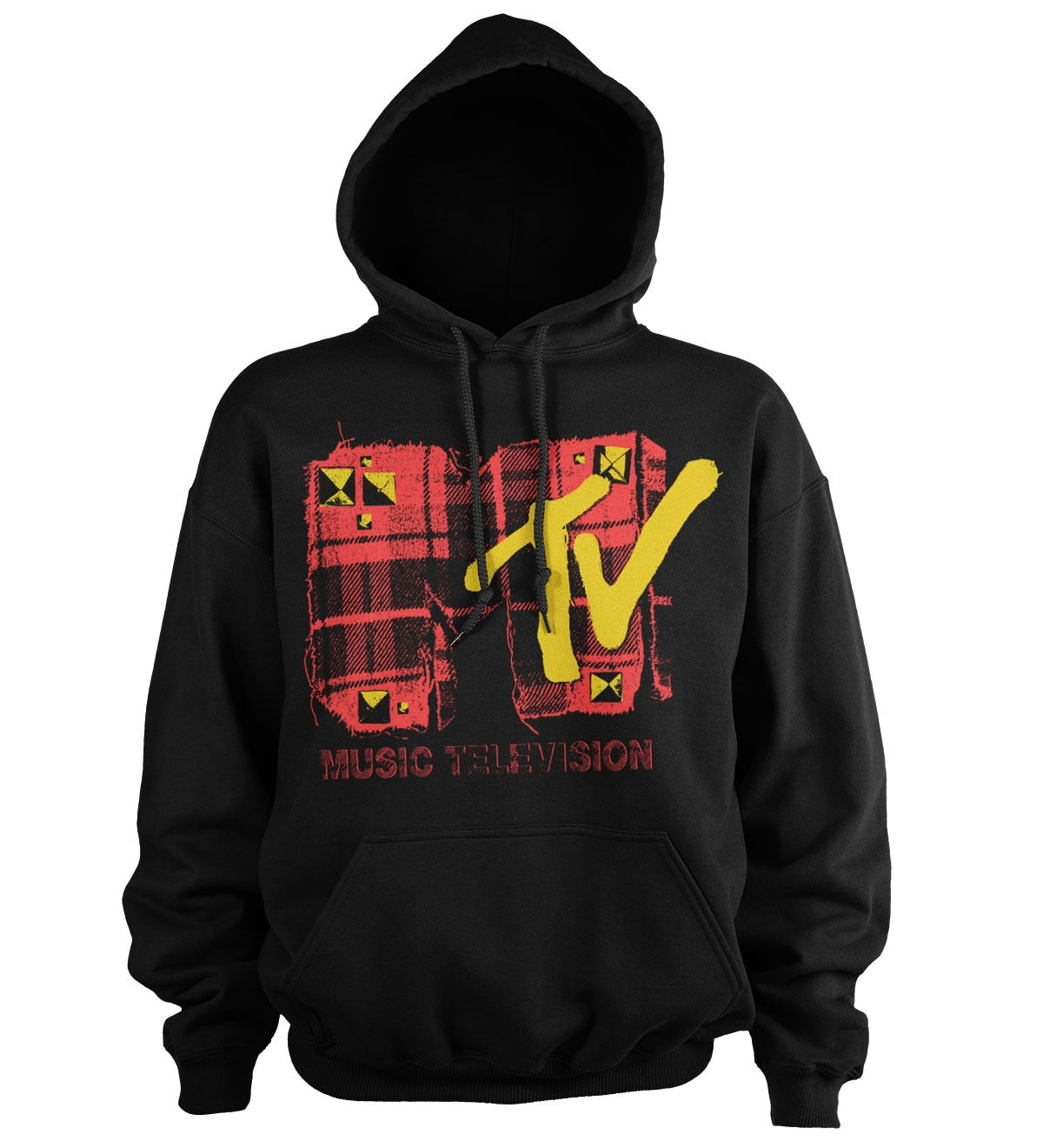 Plaid MTV Big & Tall Hoodie