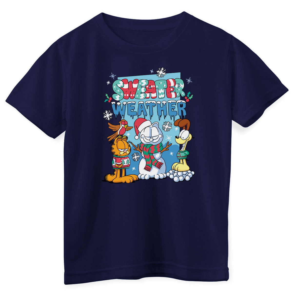 Garfield - Sweater Weather Kids Tee