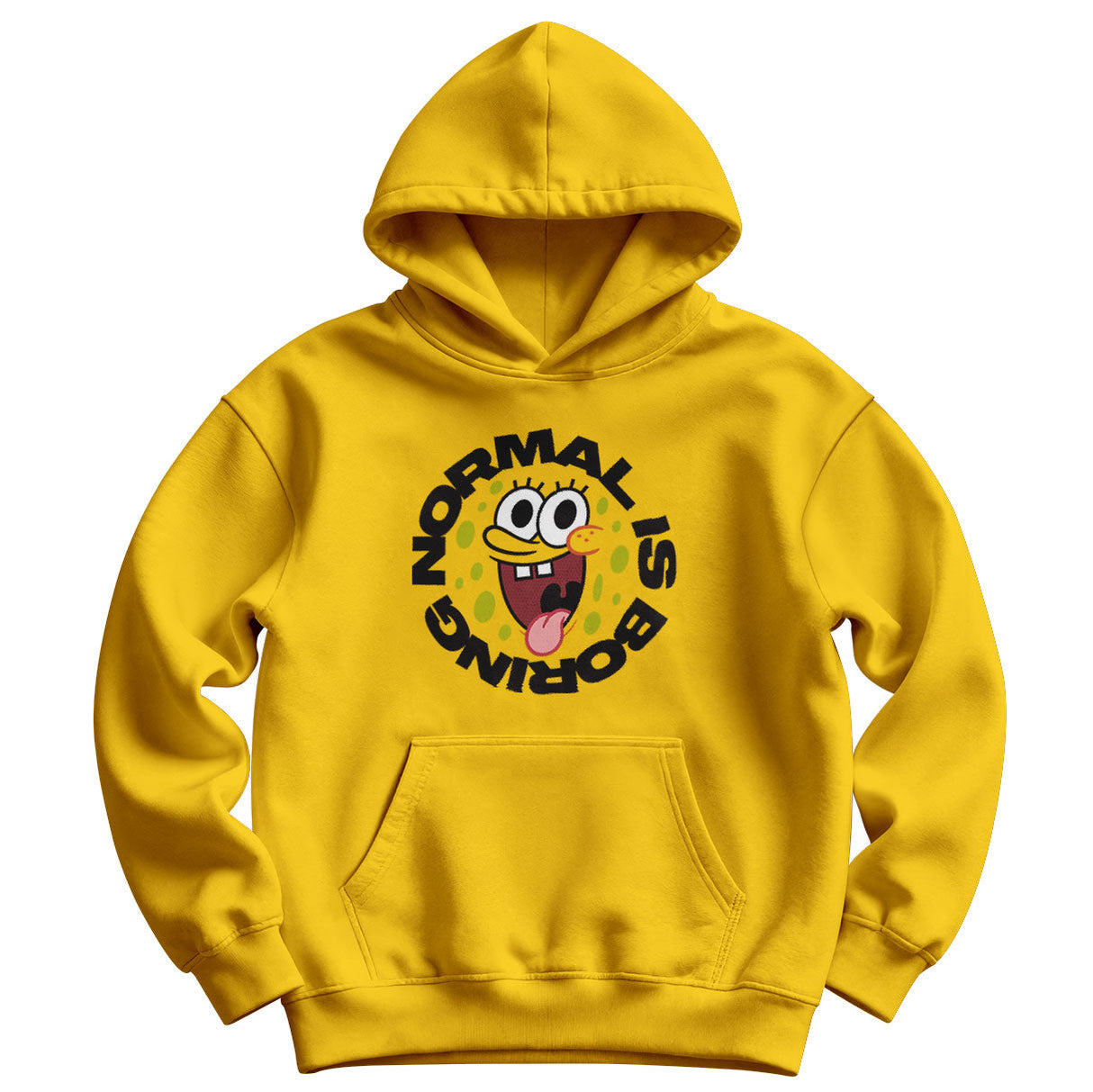 SpongeBob - Normal Is Boring Kids Hoodie