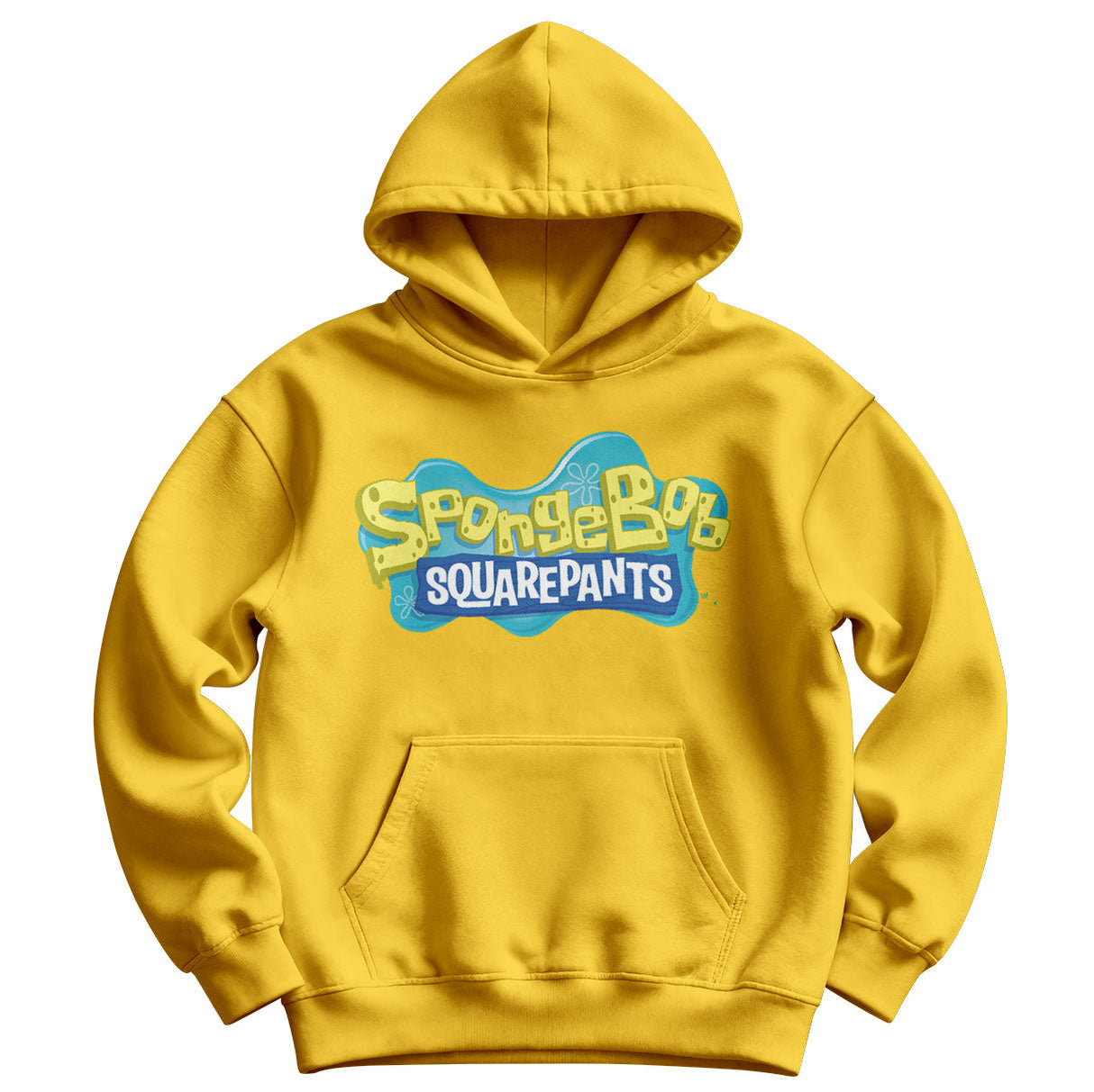 Spongebob Squarepants Logo Kids Hoodie