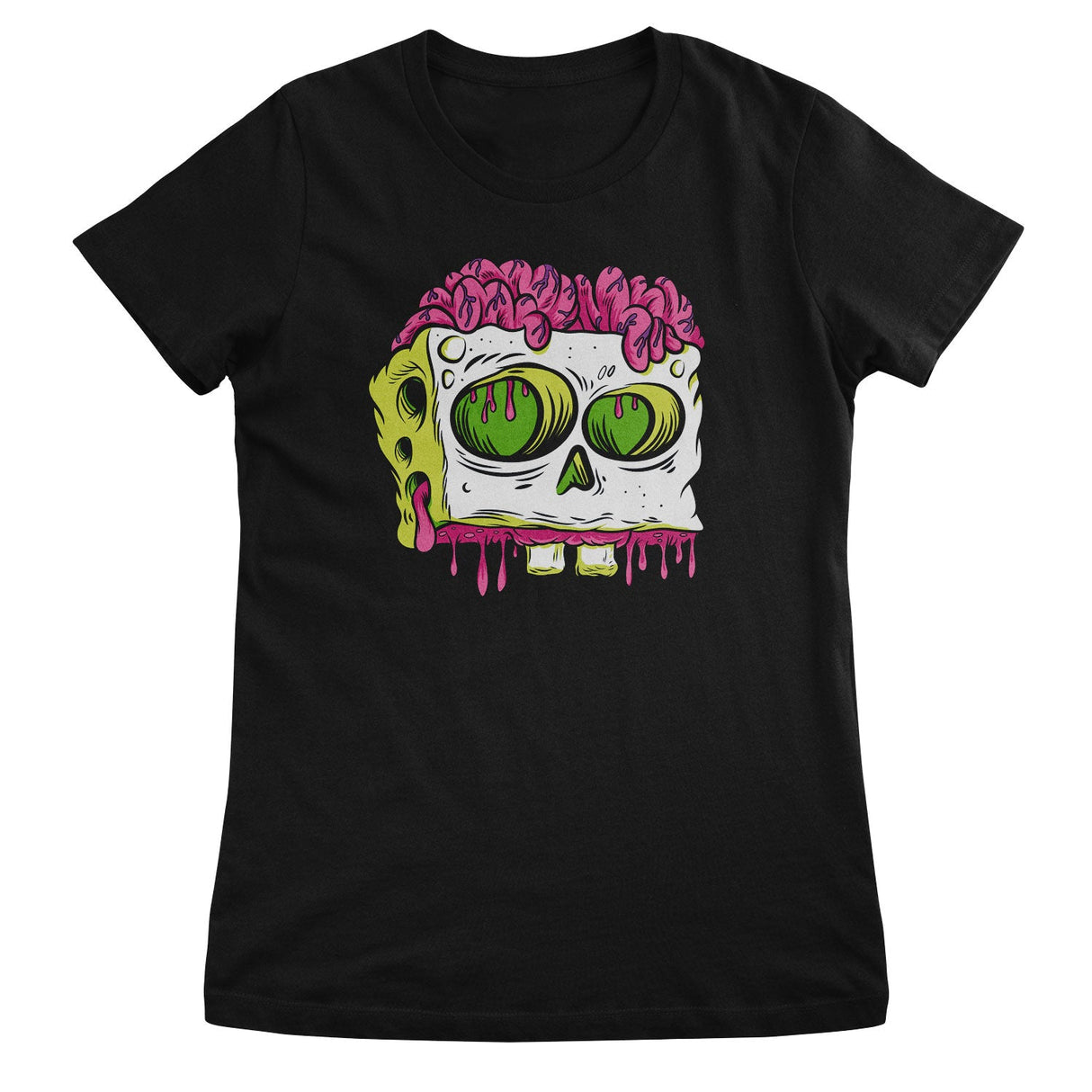SpongeBob Squarepants - Skull Girly Tee