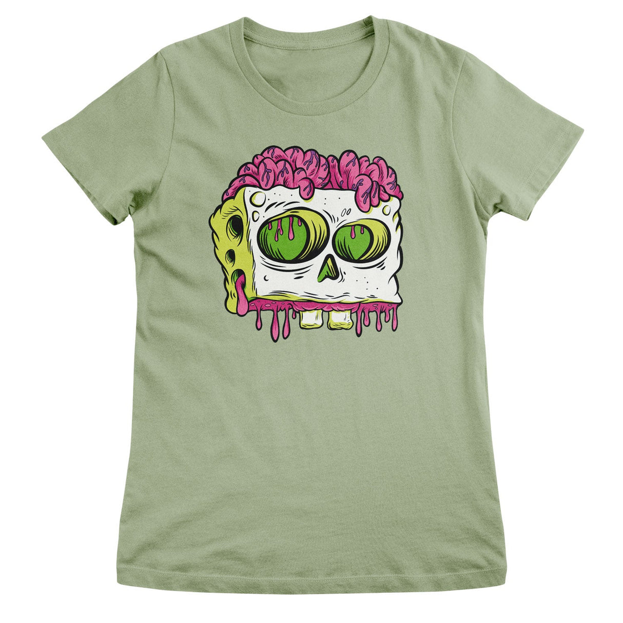 SpongeBob Squarepants - Skull Girly Tee