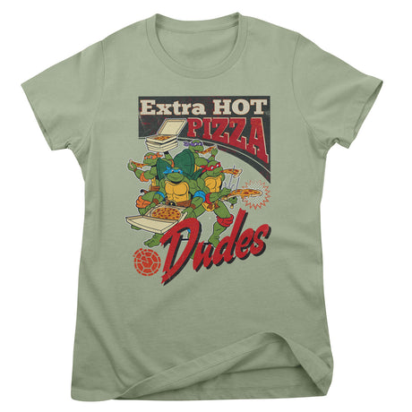 Extra Hot Pizza Dudes Girly Tee