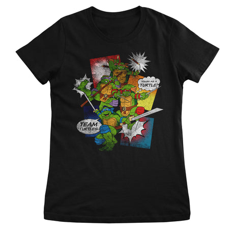 TMNT Comics Girly Tee