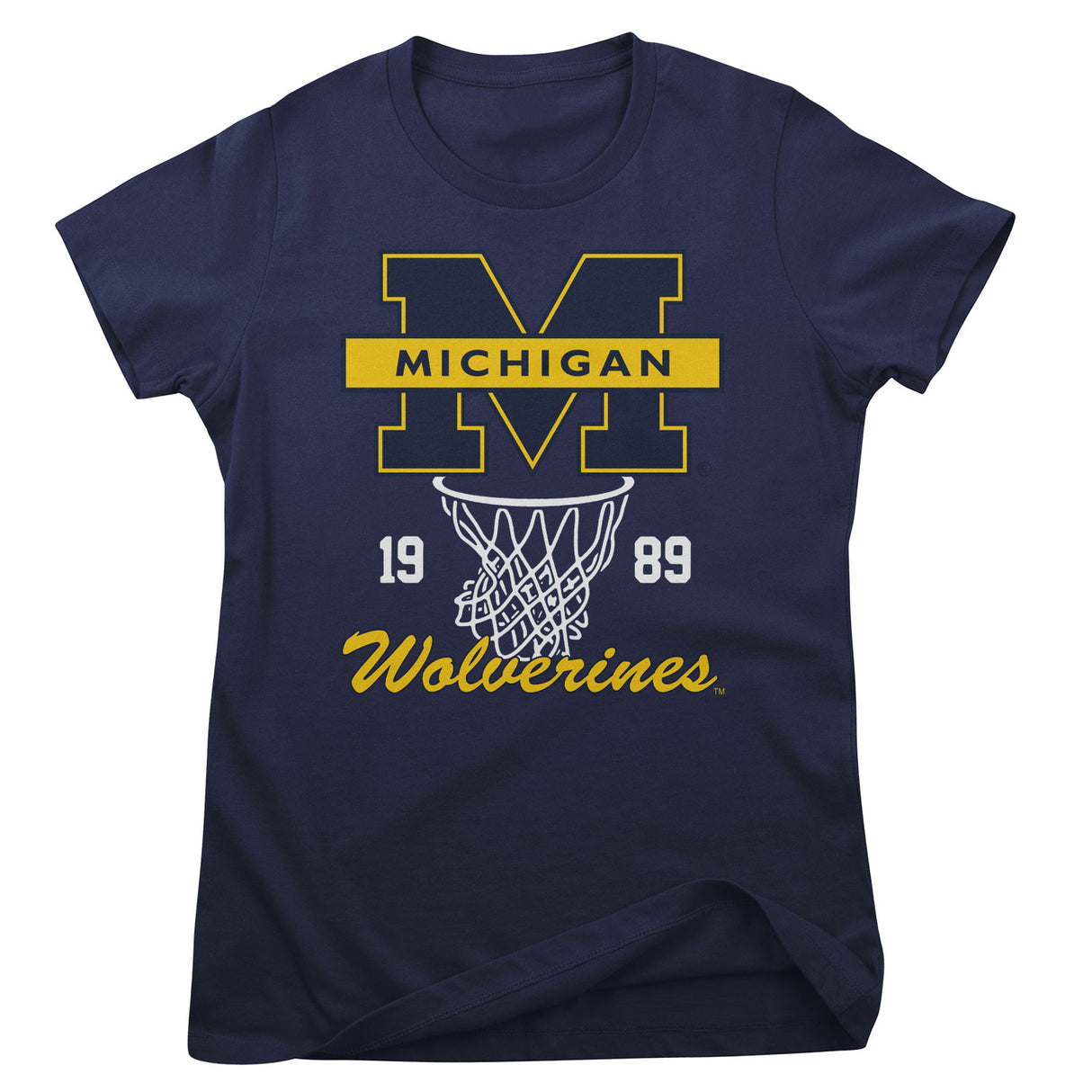 Michigan Wolverines 1989 Girly Tee