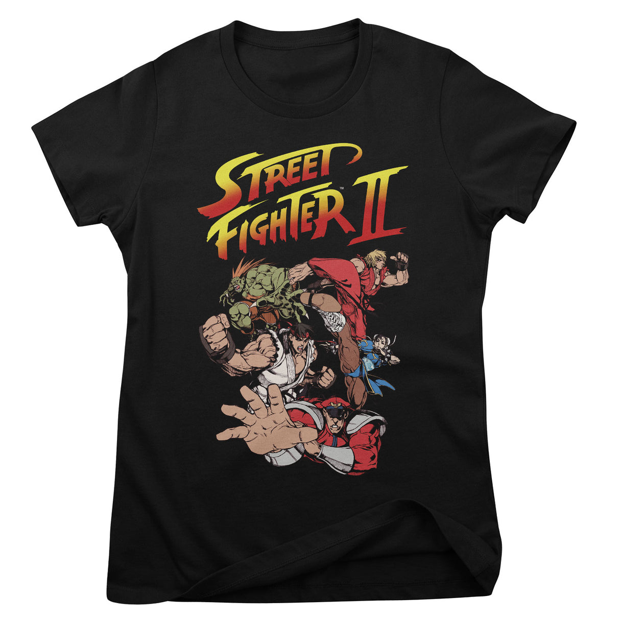 Street Fighter II Girly Tee