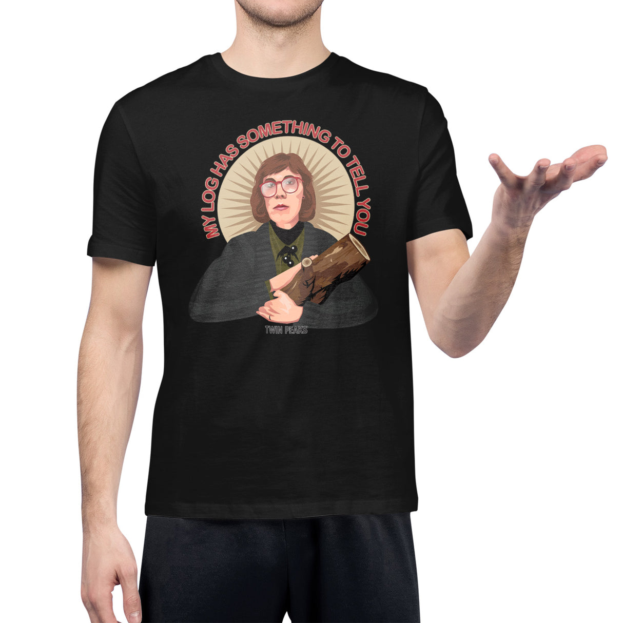 My Log Has Something To Tell You T-Shirt