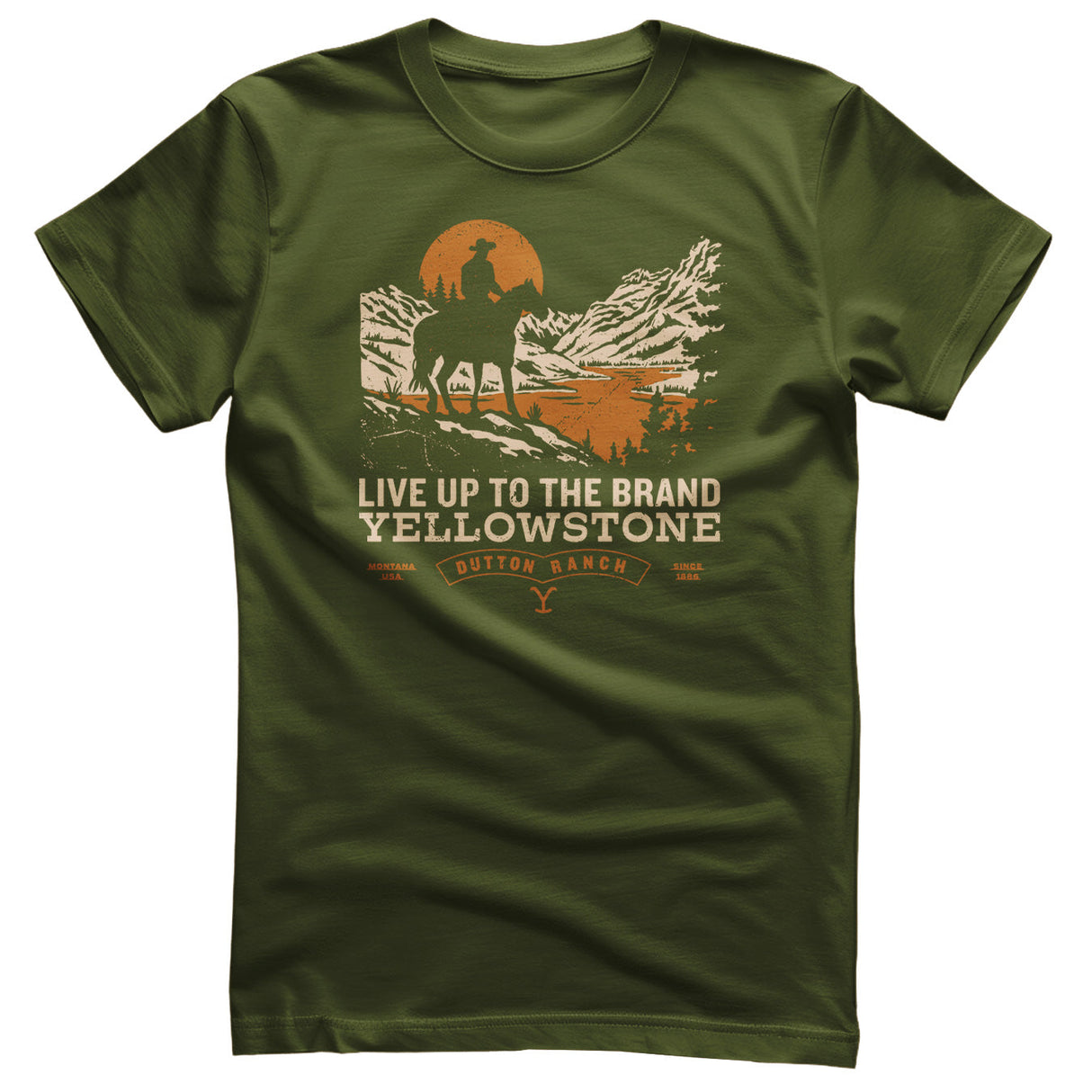 Yellowstone - Live Up To The Brand T-Shirt