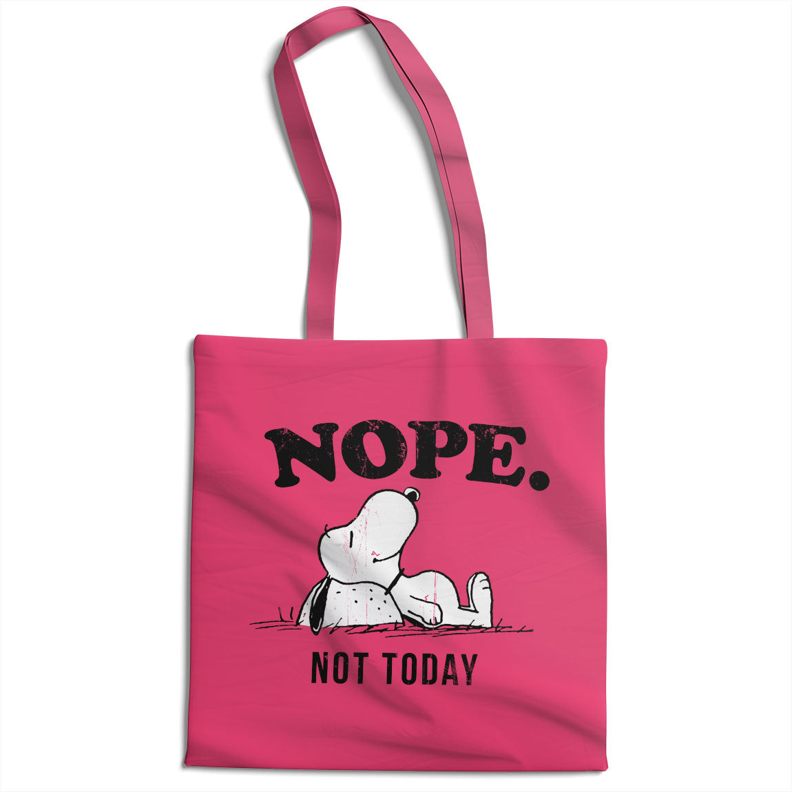 Peanuts - Nope. Not Today Tote Bag