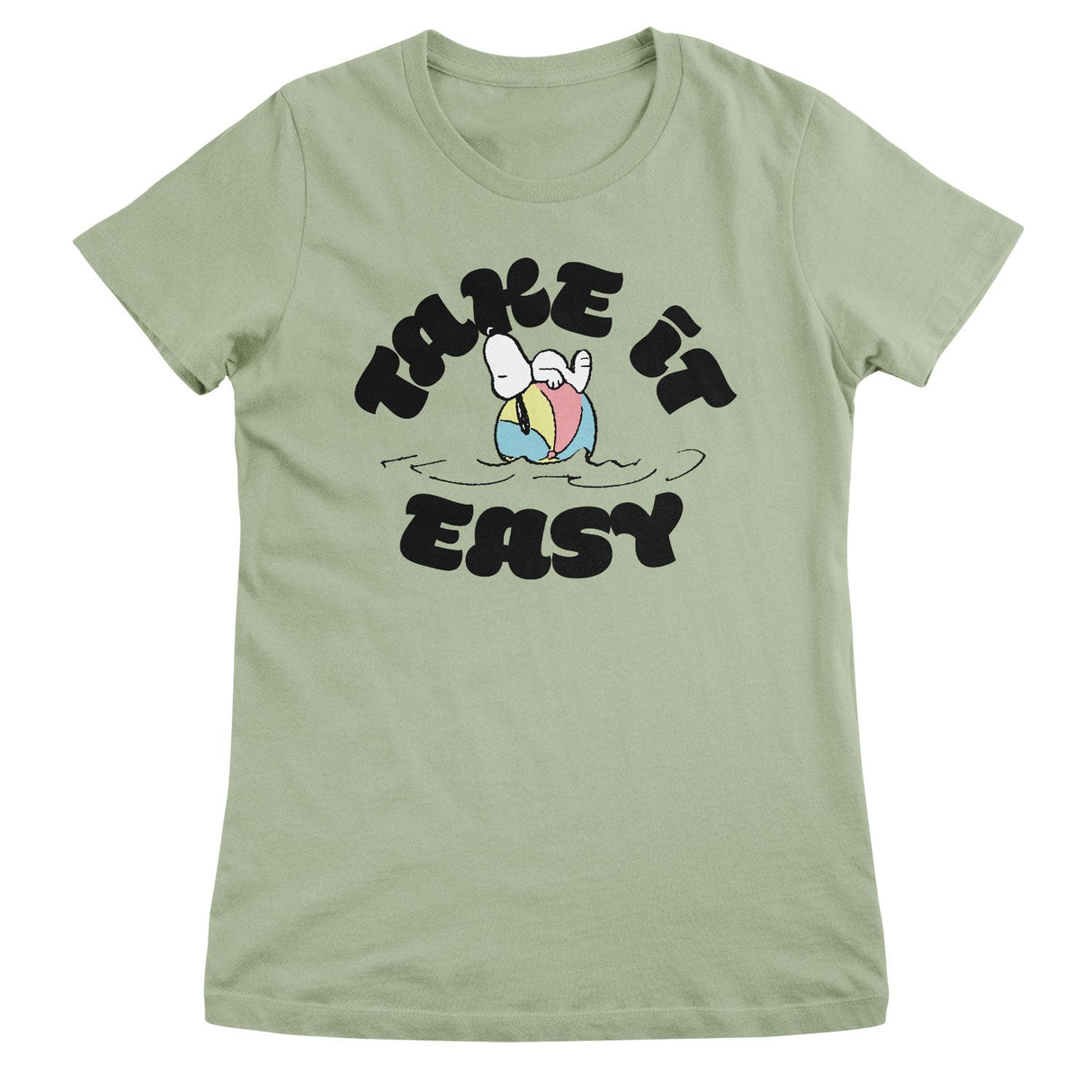Peanuts - Take It Easy Girly Tee