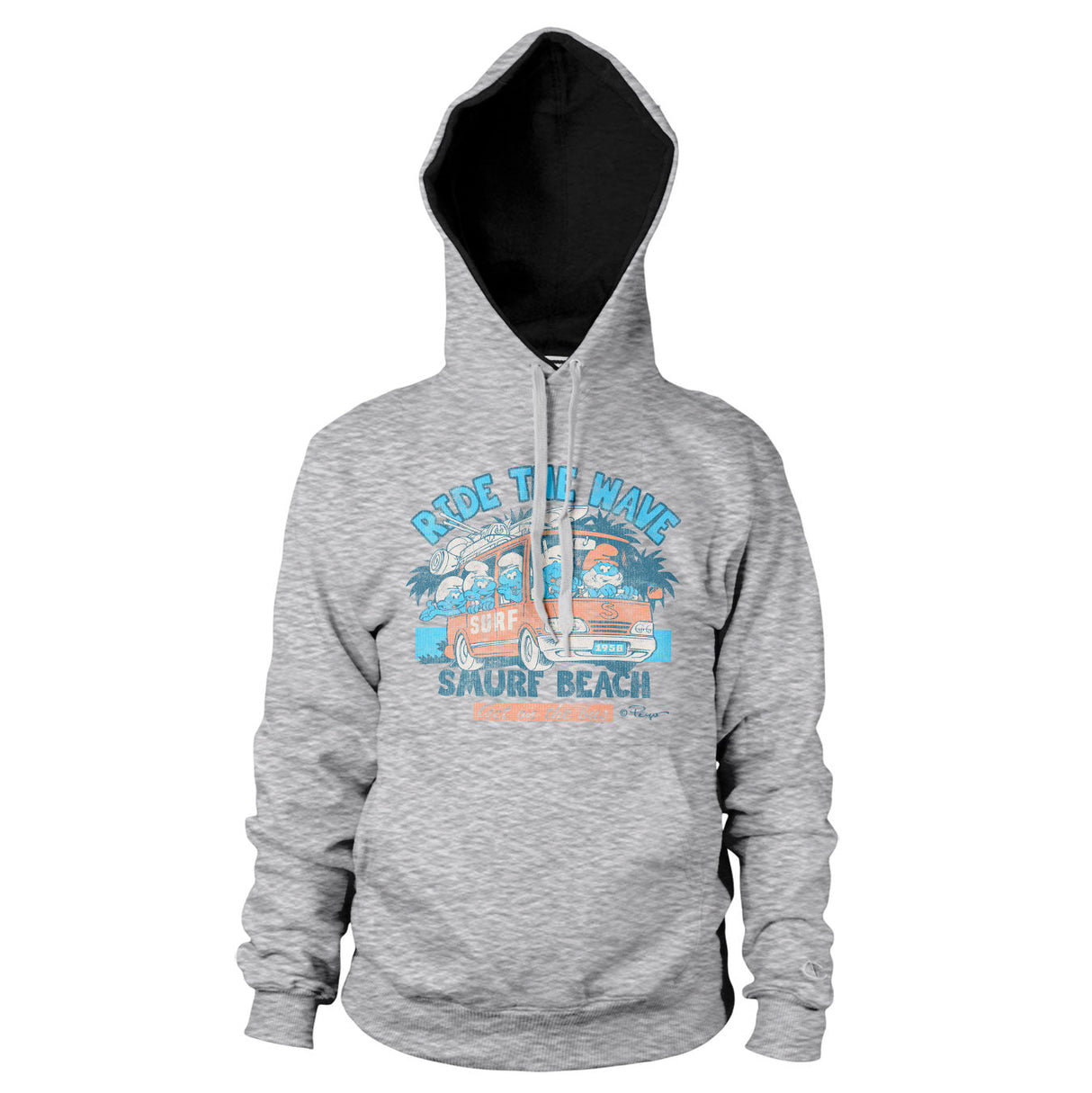 Ride The Wave - Smurf Beach Hoodie