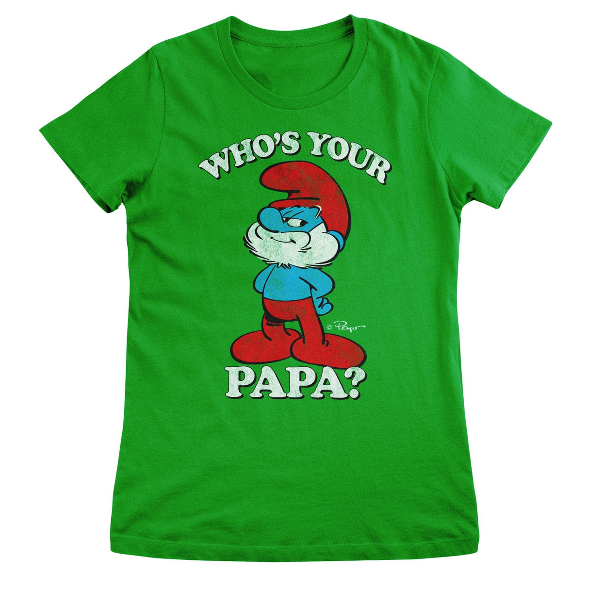 Who's Your Papa? Girly Tee