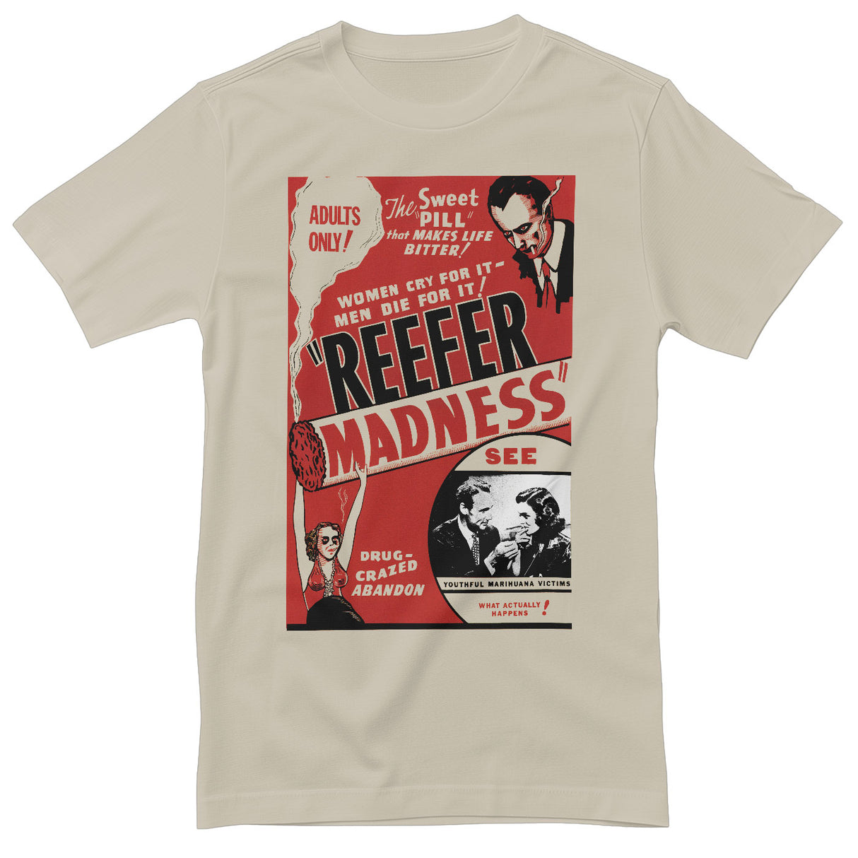 Reefer Madness Vintage Poster T-Shirt