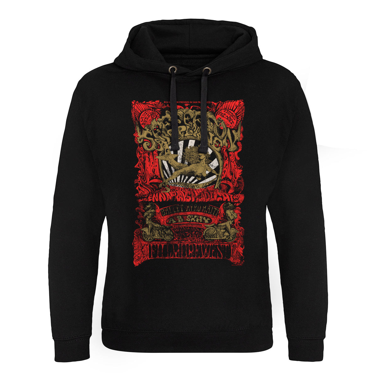 Jefferson Airplane In San Fransisco Poster Epic Hoodie