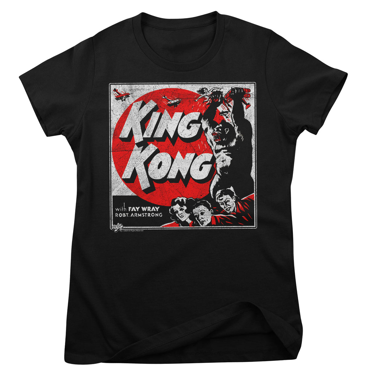 King Kong Vintage Poster Girly Tee