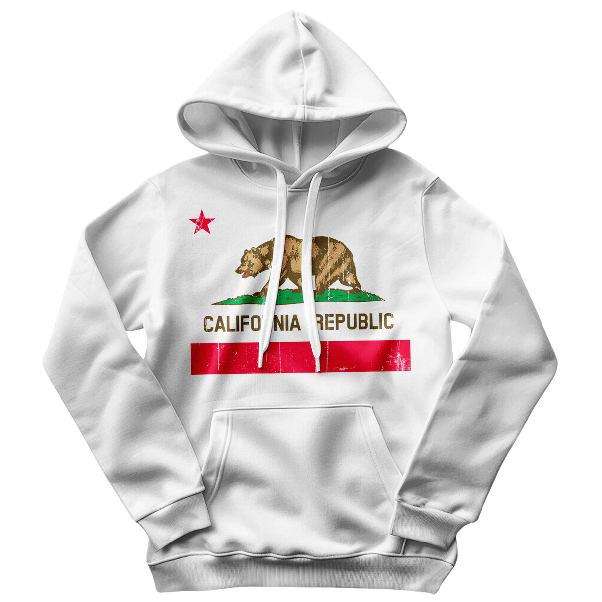 California Republic Flag Hoodie
