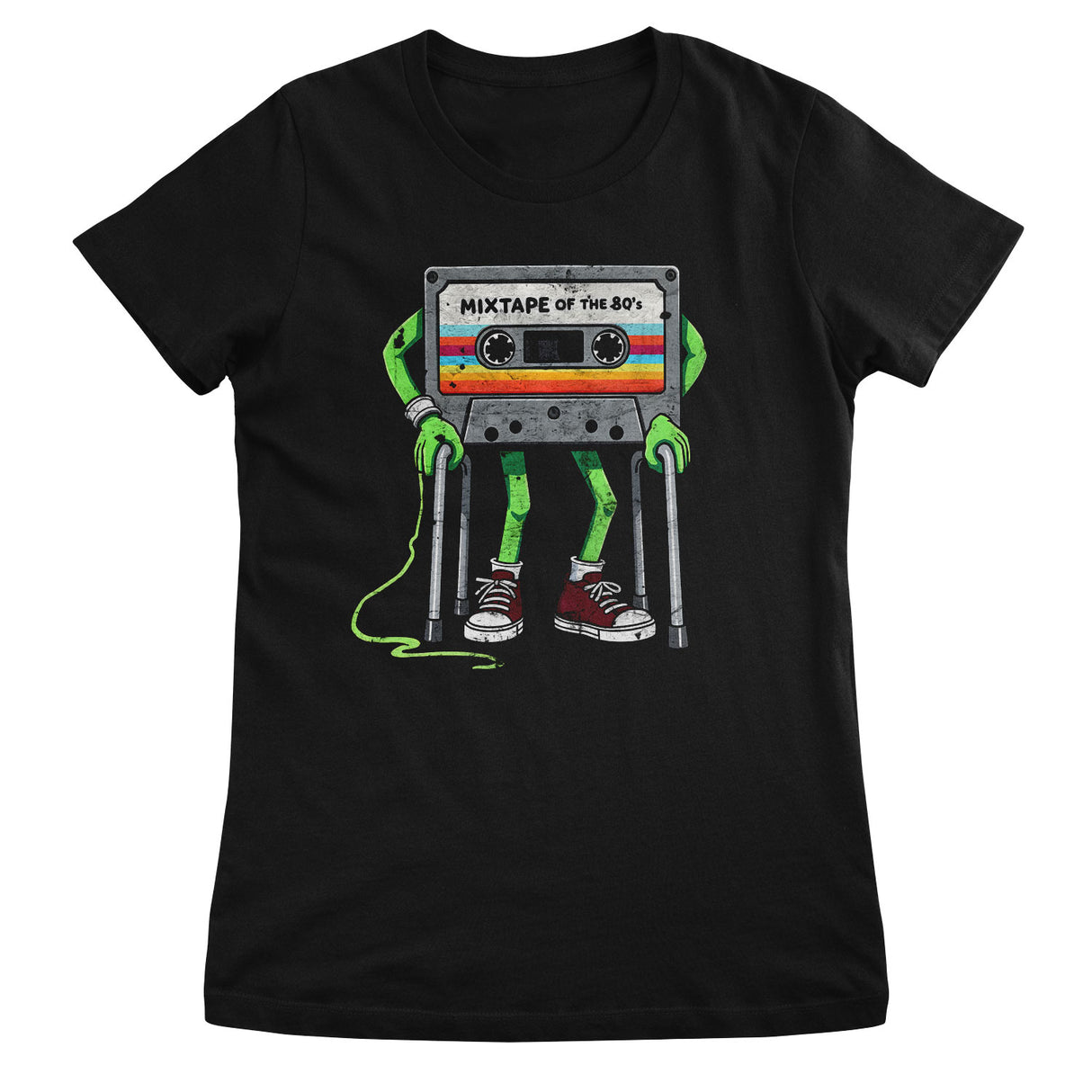 Mixtape Of The 80's Girly Tee