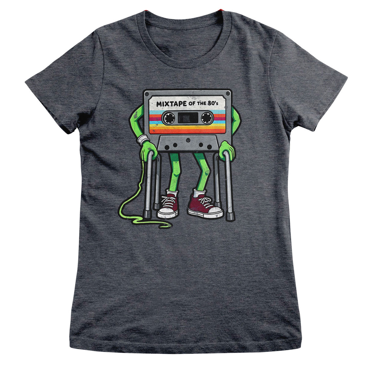 Mixtape Of The 80's Girly Tee