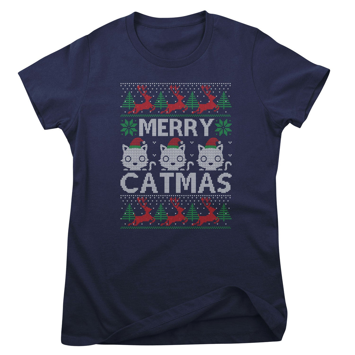 Merry Catmas Top