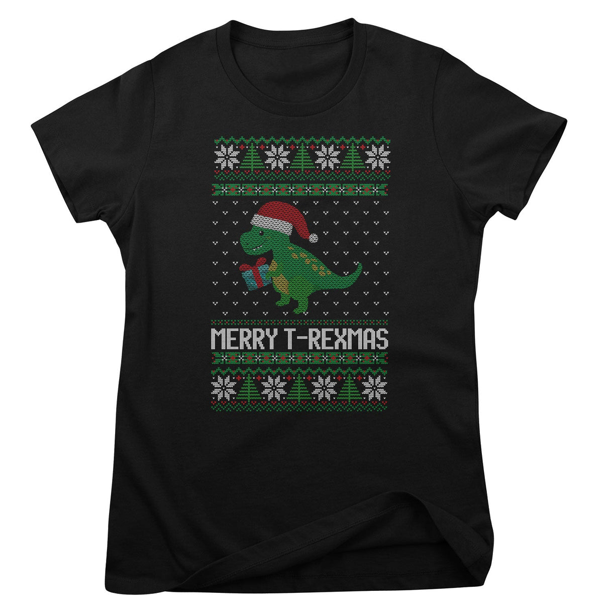 Merry T-Rexmas Top
