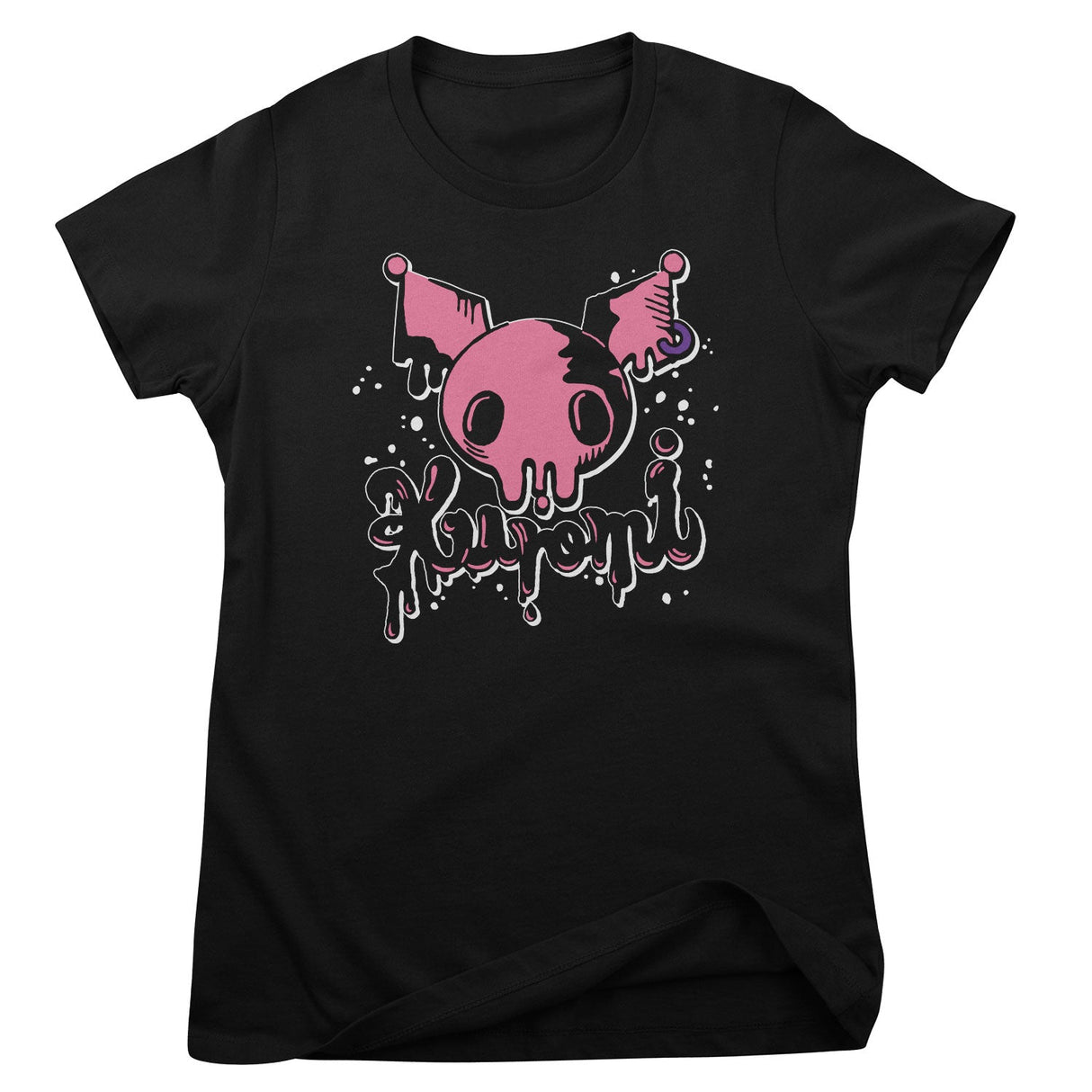 Kuromi Splash Girly Tee