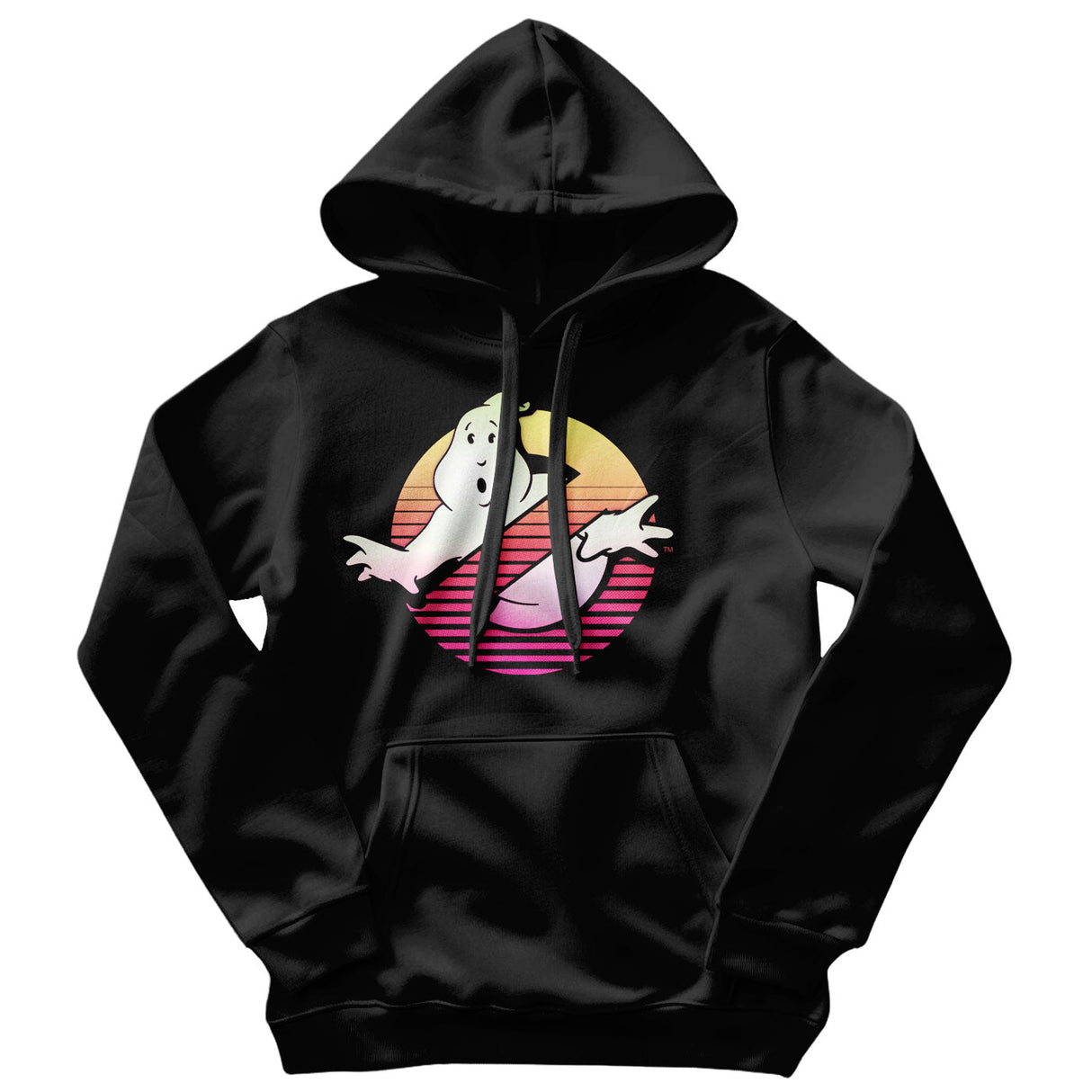 Ghostbusters Retro 80's Logo Hoodie