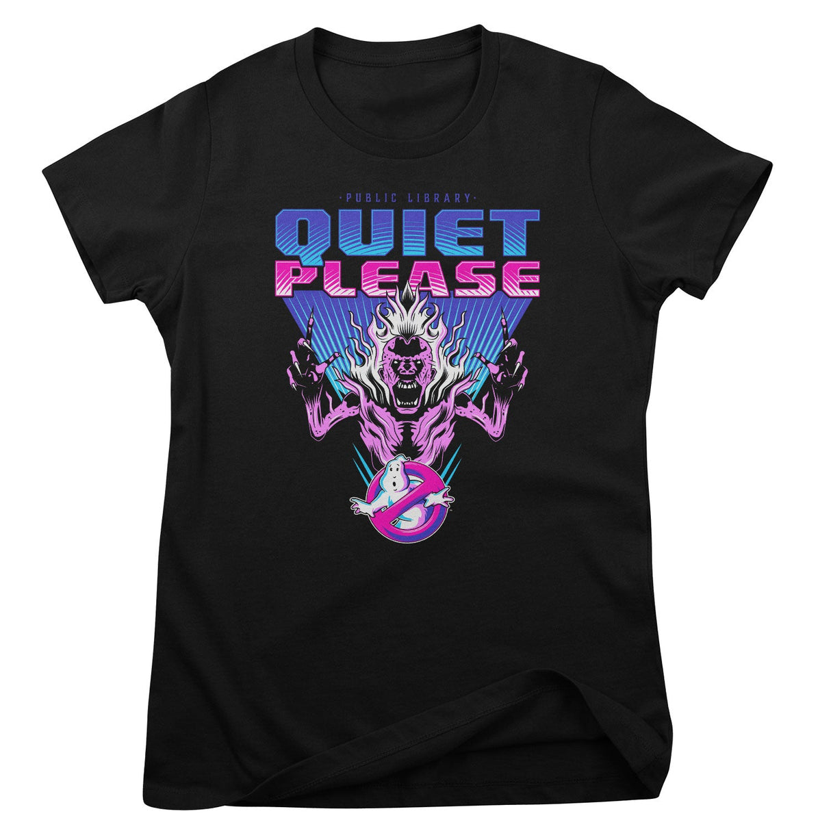 Ghostbusters - Quiet Zone Girly Tee