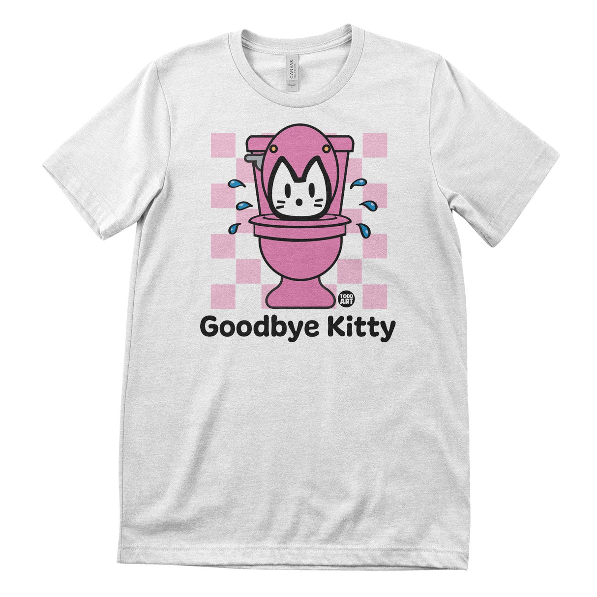 Goodbye Kitty Pink Potty - ToddArt T-Shirt