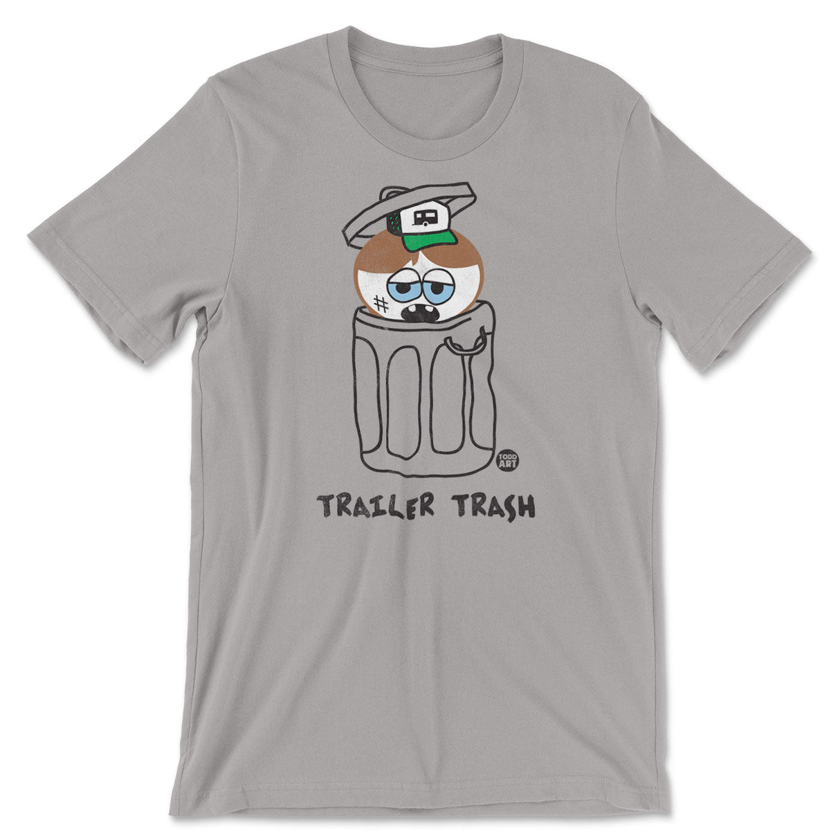 Silly Hillbilly - Trailer Trash - ToddArt T-Shirt