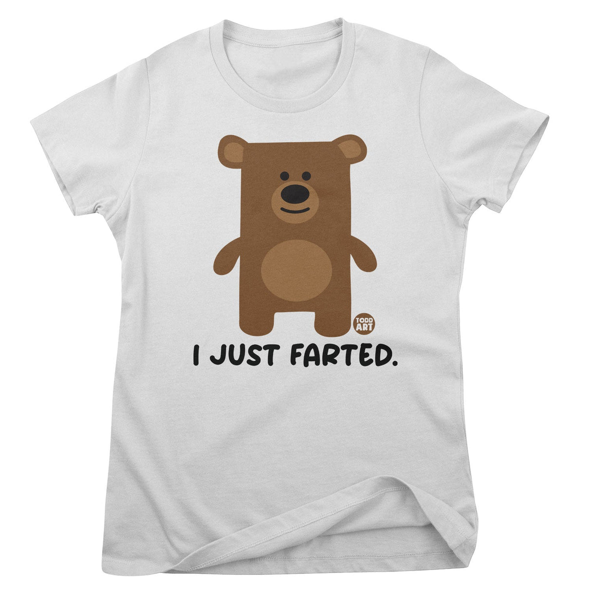 I Just Farted - Don't Care Bear Girly Tee