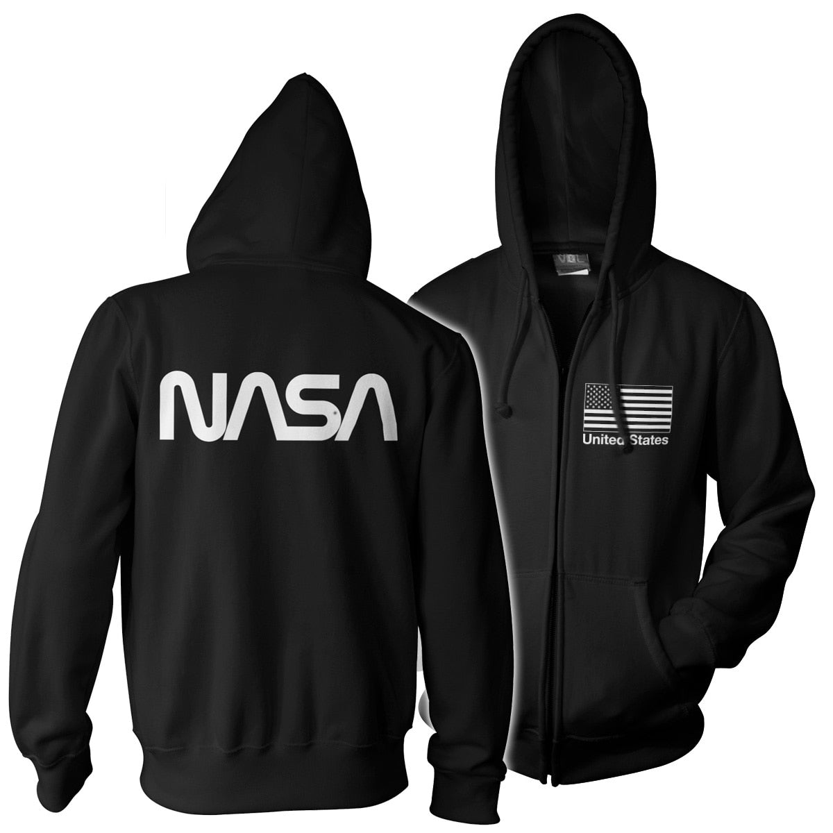 NASA Black Flag Big & Tall Hoodie