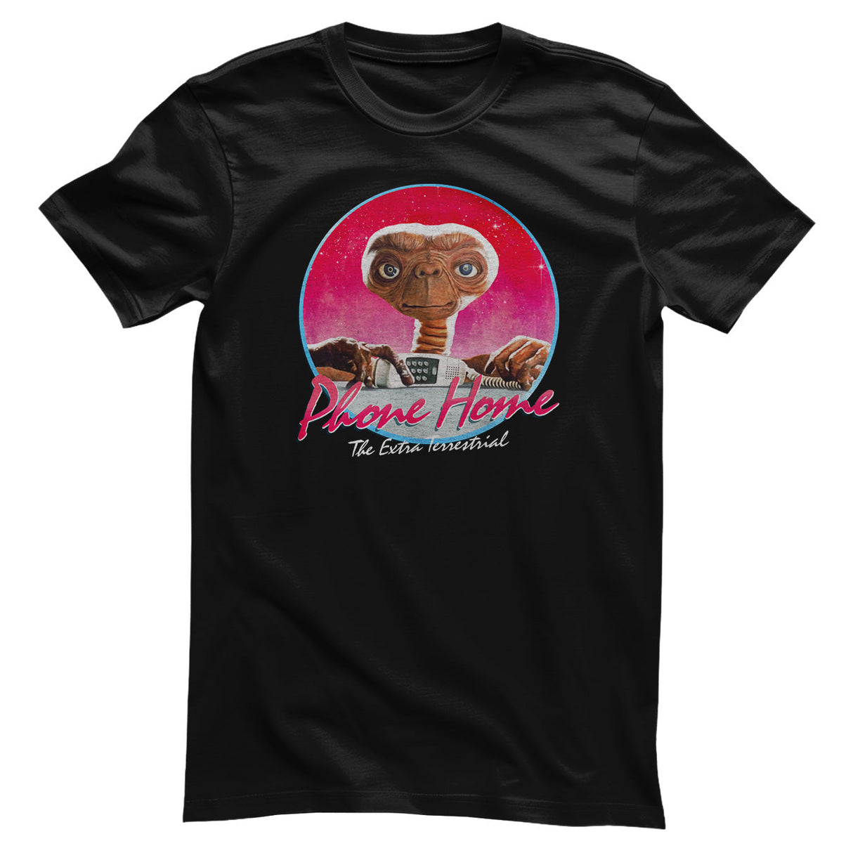 E.T. Phone Home Retro Circle T-Shirt