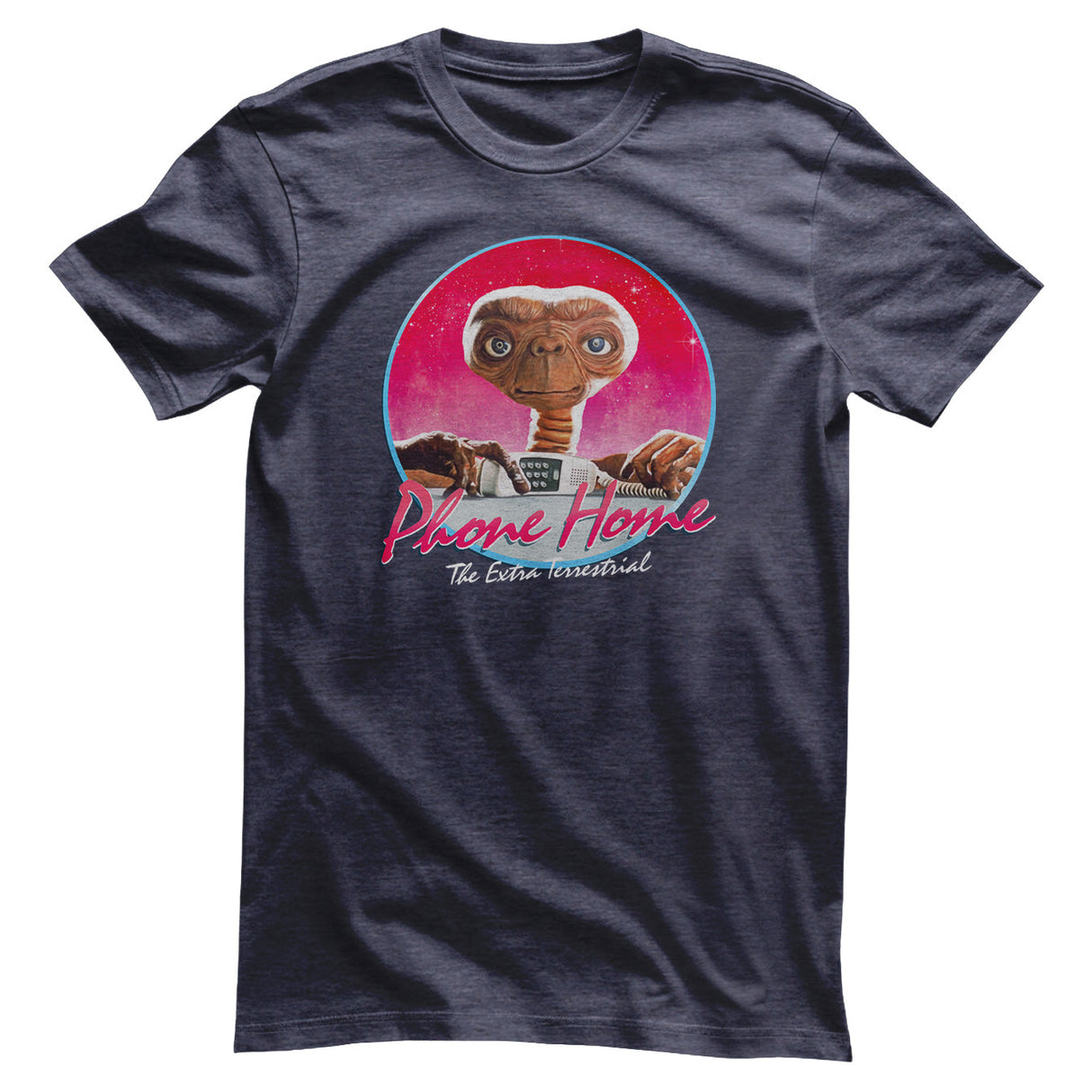E.T. Phone Home Retro Circle T-Shirt