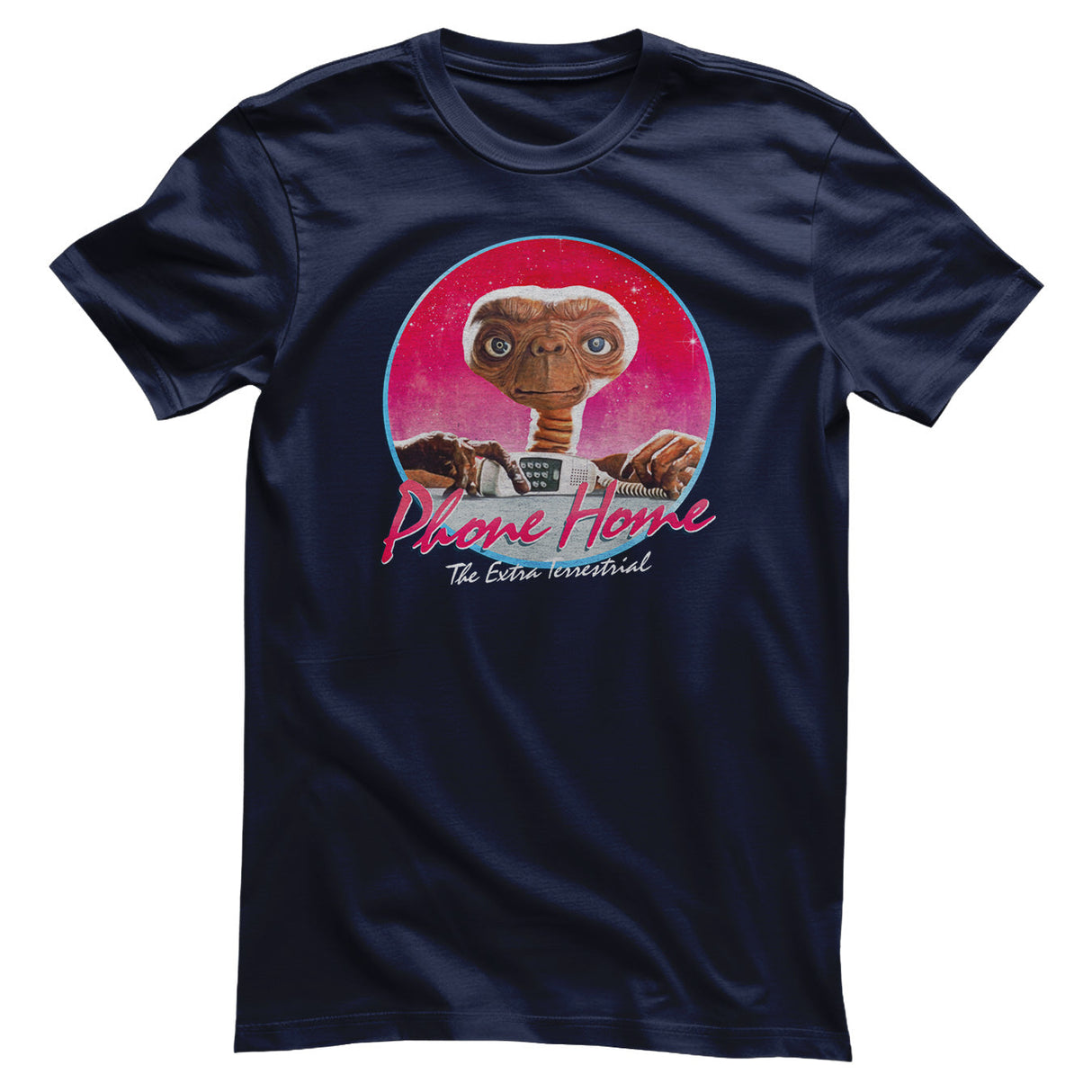 E.T. Phone Home Retro Circle T-Shirt