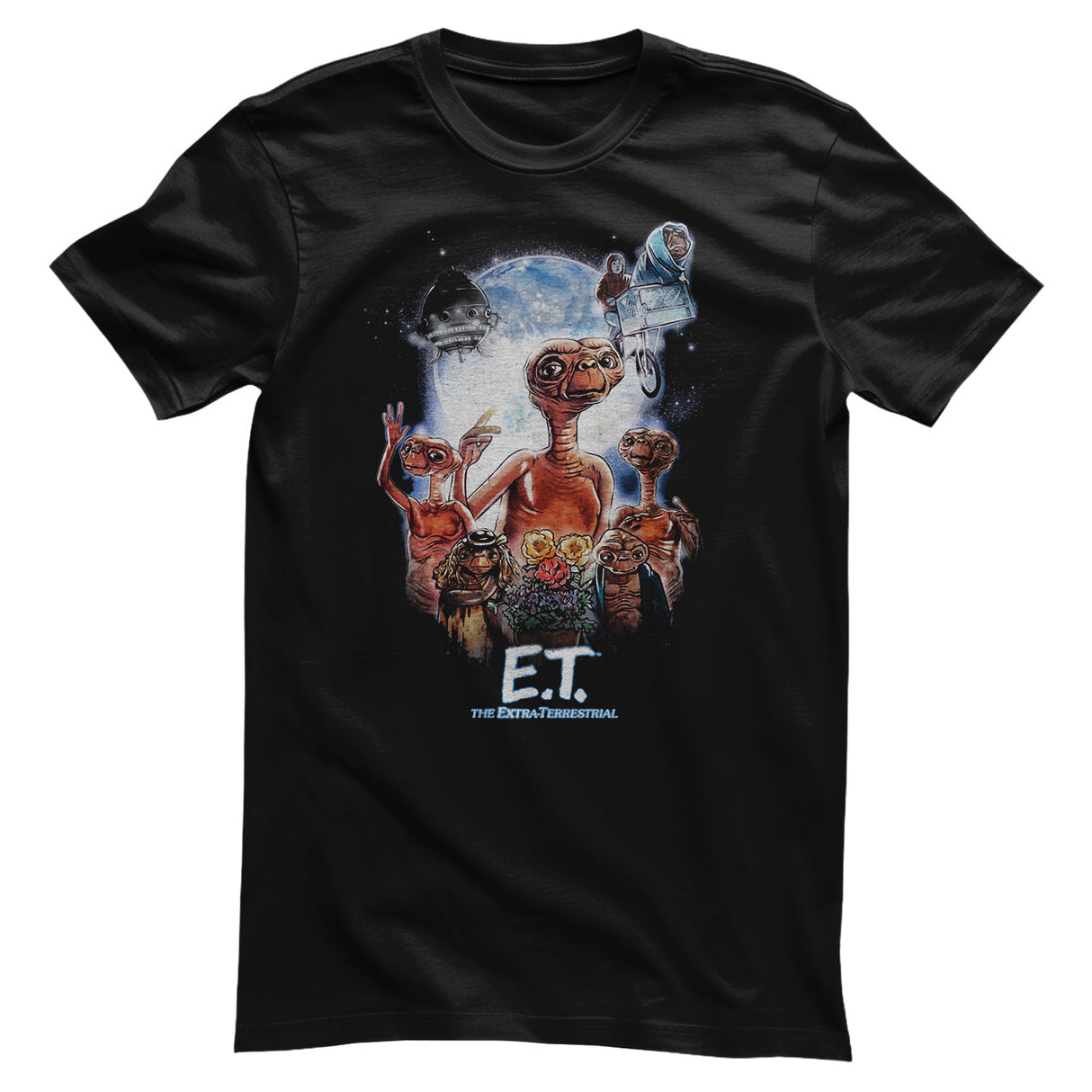 E.T. Mashup Poster T-Shirt