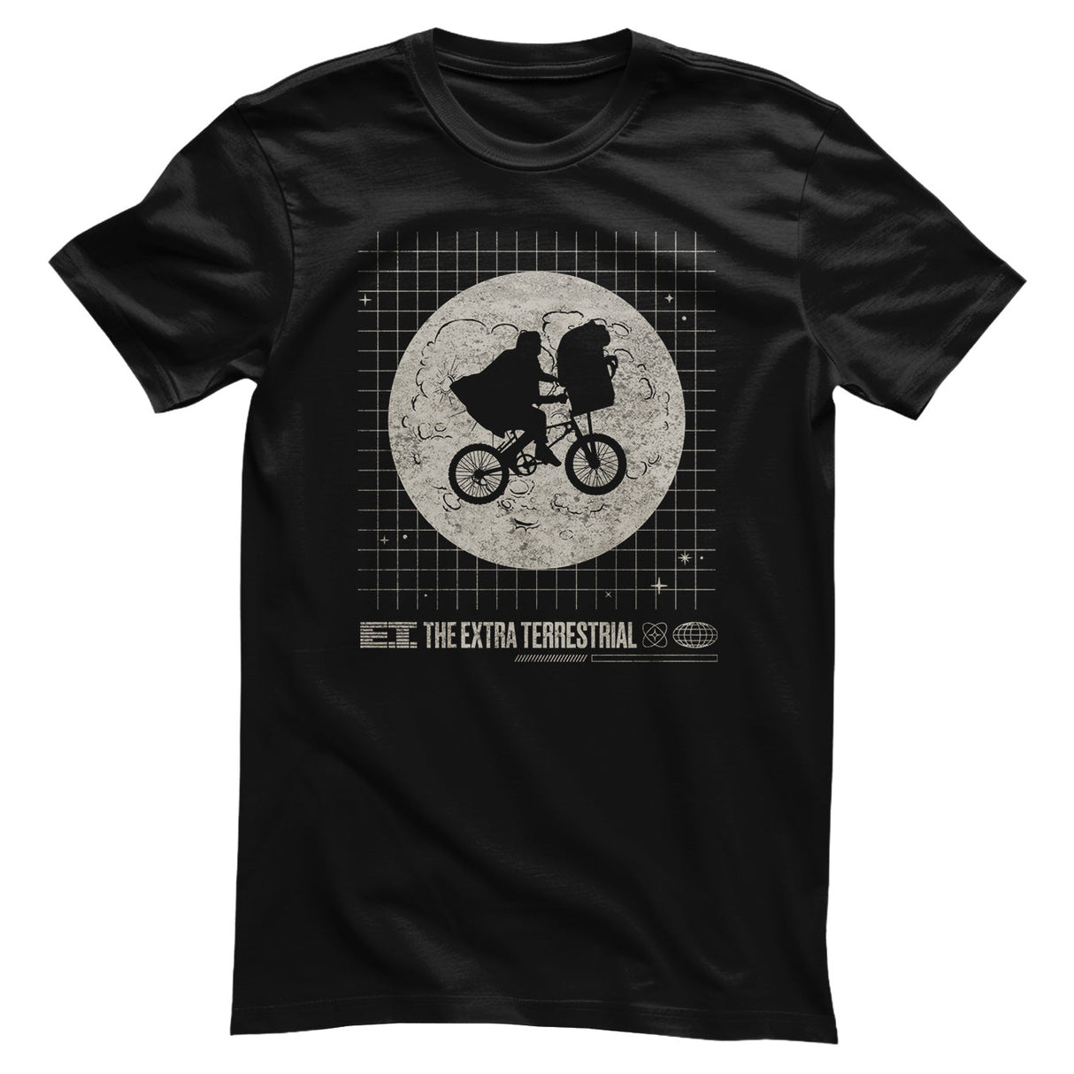 E.T. Washed Grid T-Shirt
