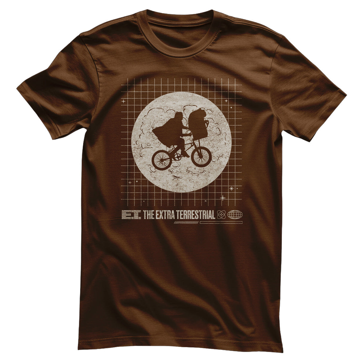 E.T. Washed Grid T-Shirt