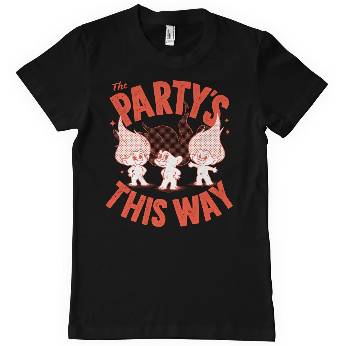 The Party's This Way Big & Tall T-Shirt