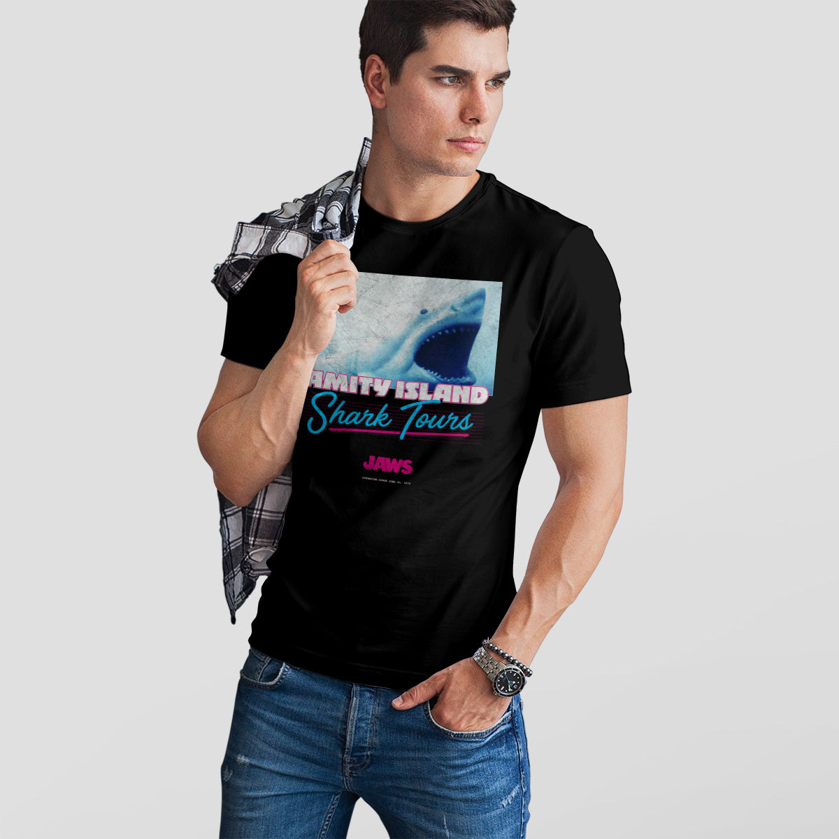 Jaws - Amity Island Shark Tours T-Shirt