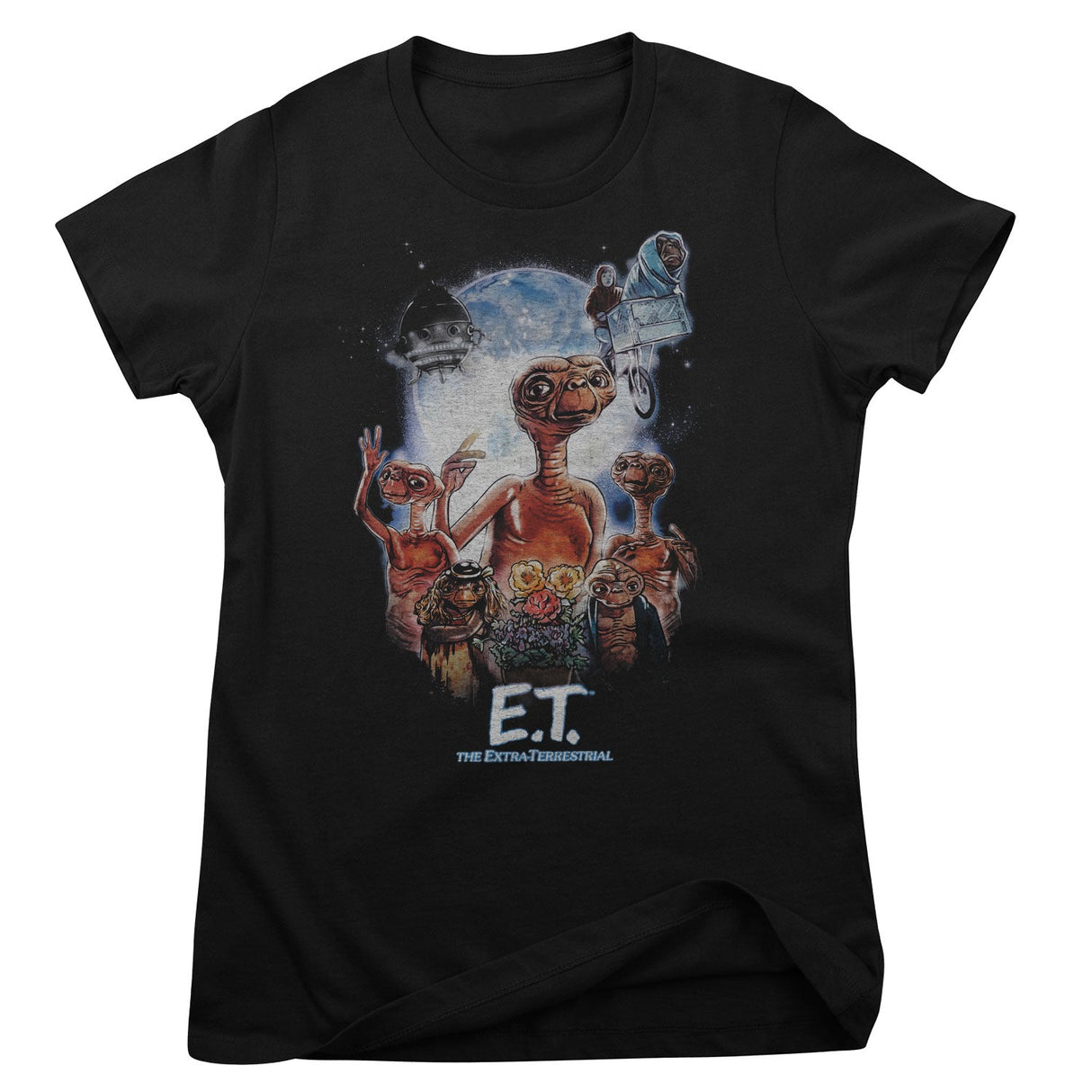 E.T. Mashup Poster Girly Tee